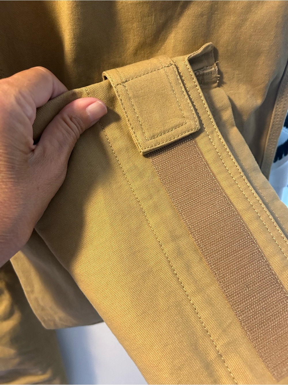 NWT AVERY HERITAGE Work Pants in Khaki Brown, Adjustable Ankles and Waist, TOUGH - Picture 5 of 16